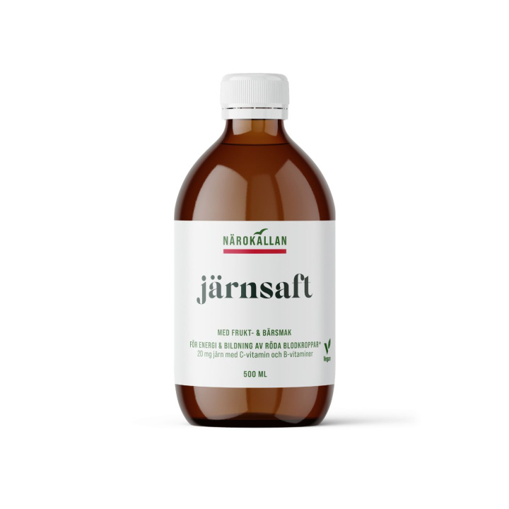 Järnsaft 500 ml i gruppen Kosttillskott / Mineraler / Övriga Mineraler hos Rawfoodshop Scandinavia AB (2125)