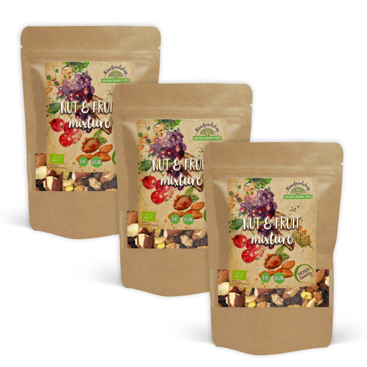 Nöt & Fruktmix EKO 500g x 3 paket i gruppen Råvaror & Dryck / Nötter hos Rawfoodshop Scandinavia AB (2135415-SET3)