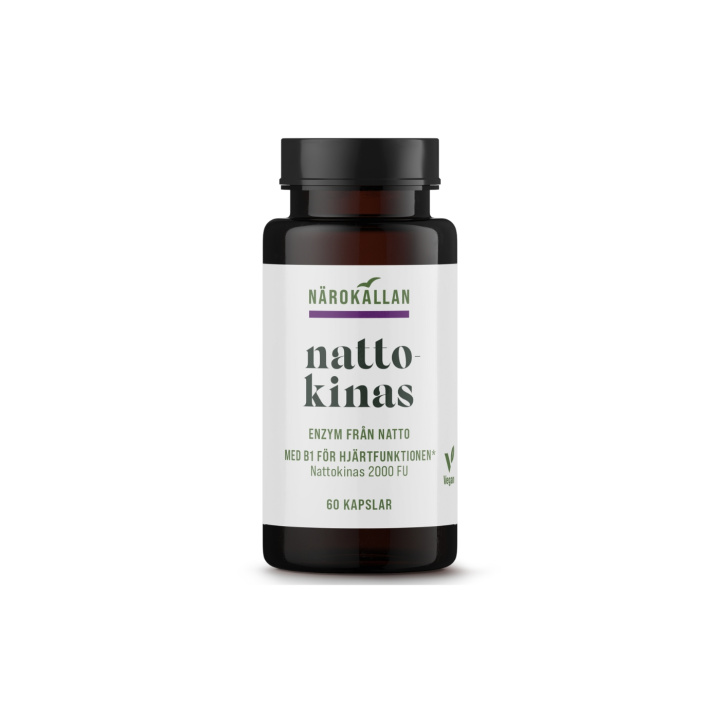 Nattokinas 60kaps i gruppen Kosttillskott / Övriga kosttillskott / Enzymer hos Rawfoodshop Scandinavia AB (2137)