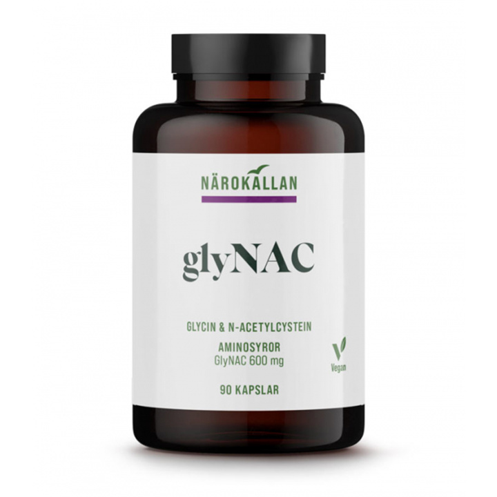 GlyNAC 90kaps i gruppen Kosttillskott / Proteiner & Aminosyror / Aminosyror hos Rawfoodshop Scandinavia AB (2139)