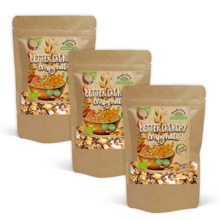 Musli Nötter & Dadlar EKO 400g x 3 paket i gruppen Råvaror & Dryck / Skafferiet / Granola & Gröt hos Rawfoodshop Scandinavia AB (21412400-SET3)