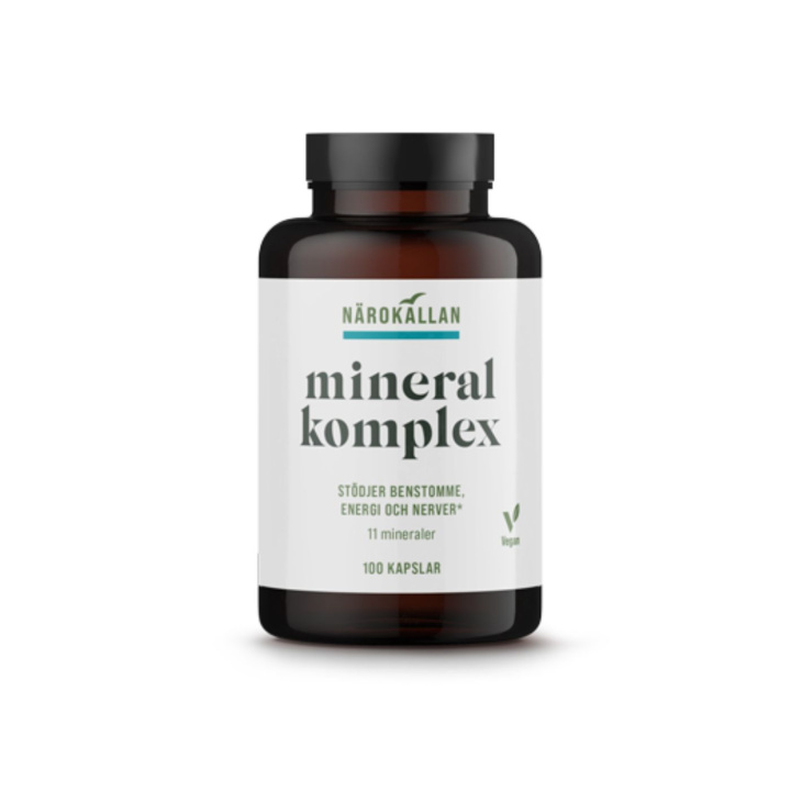 Närokällan Mineralkomplex 100k i gruppen Kosttillskott / Mineraler / Mineralkomplex hos Rawfoodshop Scandinavia AB (2148)