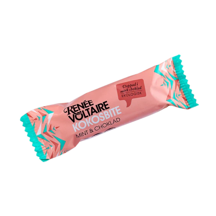 Kokosbite Mint & Choklad EKO 40g i gruppen Råvaror & Dryck / Godis & Choklad / Choklad & Bars hos Rawfoodshop Scandinavia AB (2161)