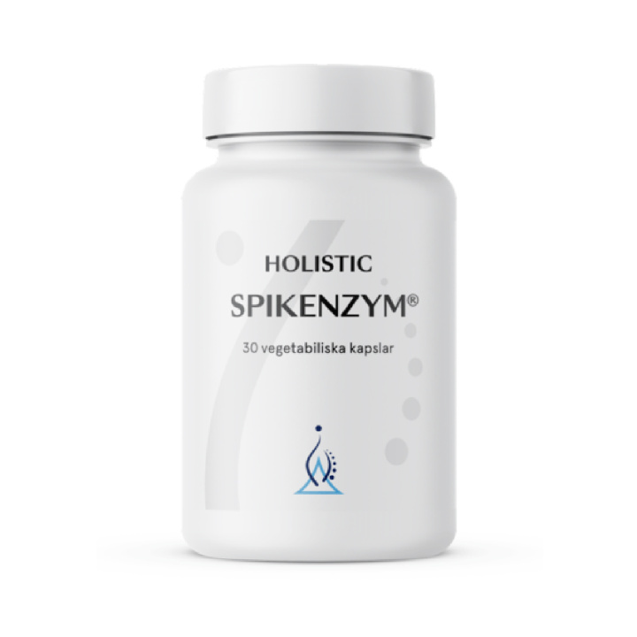 Holistic Spikenzym® 30 kapslar i gruppen Kosttillskott / Övriga kosttillskott / Enzymer hos Rawfoodshop Scandinavia AB (220410)