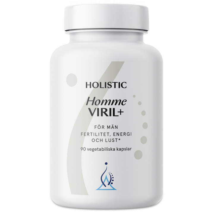 Holistic Homme Viril+ 90kaps i gruppen Kosttillskott / Övriga kosttillskott / Specialtillskott hos Rawfoodshop Scandinavia AB (22053)