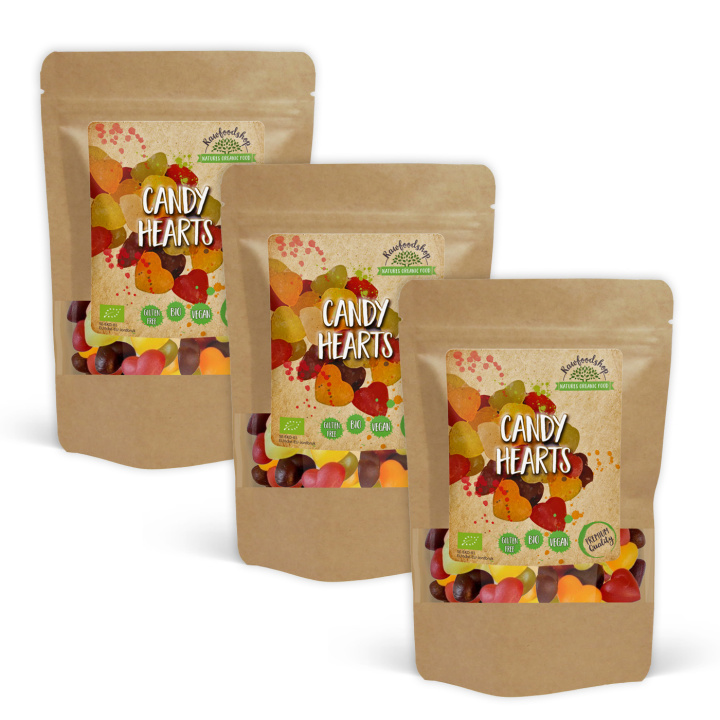 Godishjärtan EKO 100g x 3 paket i gruppen Råvaror & Dryck / Godis & Choklad / Godis hos Rawfoodshop Scandinavia AB (221891-SET3)