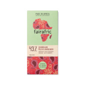 Fairafric - Mjölkchoklad med Hasselnötter 43% 80g