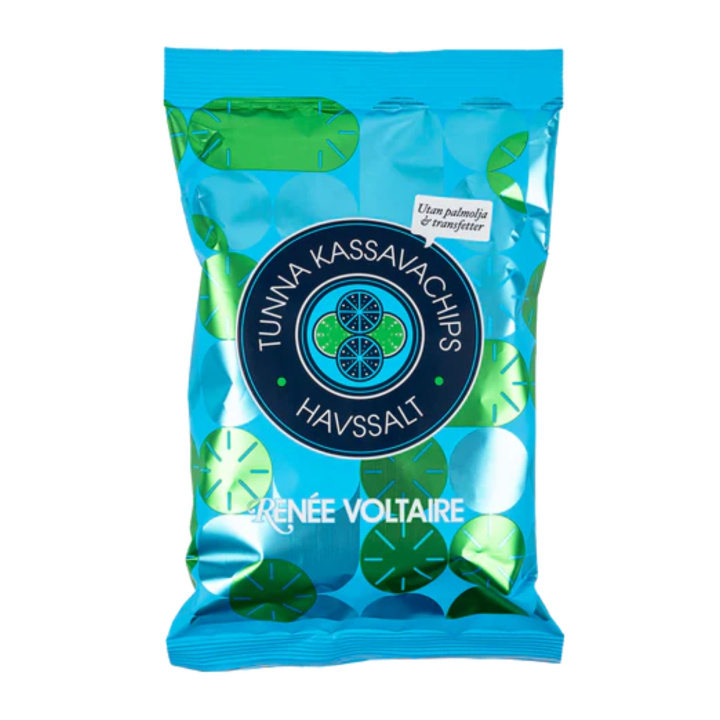 Tunna Cassavachips med Havssalt 100g i gruppen Råvaror & Dryck / Godis & Choklad / Snacks hos Rawfoodshop Scandinavia AB (2358)