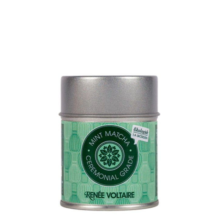 Mint Matcha Ceremonial Grade EKO 30g i gruppen Råvaror & Dryck / Drycker / Teer hos Rawfoodshop Scandinavia AB (2395)
