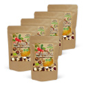 Nöt- & Fruktmix Macadamia Tranbär Banan EKO 200g x 5 paket