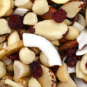 Nöt- & Fruktmix Macadamia Tranbär Banan EKO 200g