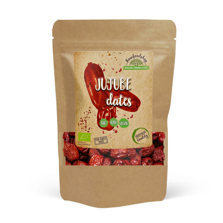 Dadlar Jujube EKO 200g i gruppen Råvaror & Dryck / Frukt & Bär / Övriga Frukt & Bär hos Rawfoodshop Scandinavia AB (291281200)