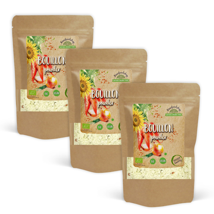 Buljong Socker & Jästfri EKO 220g x 3 paket i gruppen Råvaror & Dryck / Skafferiet / Smaksättning hos Rawfoodshop Scandinavia AB (29156220-SET3)