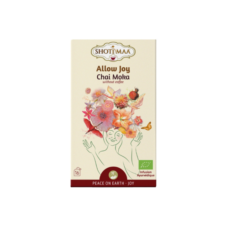 Cikoria, Kakao & Kanel Örtte EKO 16 x 2g i gruppen Råvaror & Dryck / Drycker / Teer hos Rawfoodshop Scandinavia AB (3101-09)