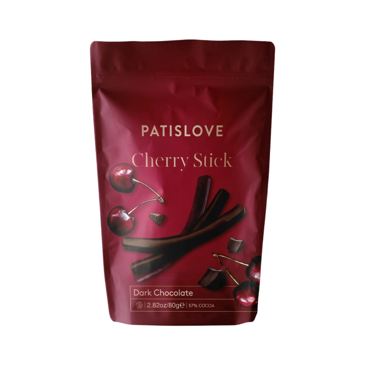 Körsbärssticks i Mörk Choklad 80g i gruppen Råvaror & Dryck / Godis & Choklad / Snacks hos Rawfoodshop Scandinavia AB (40002564)