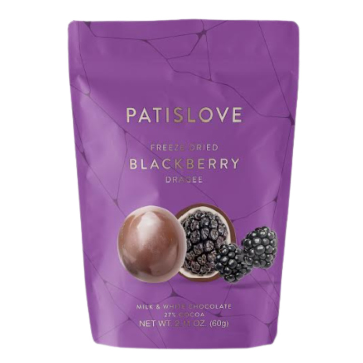 Frystorkade Björnbär i Mjölk- och Vit Choklad 60g i gruppen Råvaror & Dryck / Godis & Choklad / Godis hos Rawfoodshop Scandinavia AB (40002616)