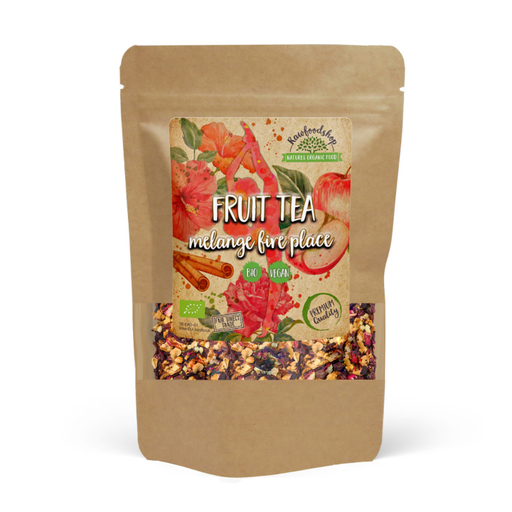 Fruktte Melange Fire Place EKO 50g i gruppen Råvaror & Dryck / Drycker / Teer hos Rawfoodshop Scandinavia AB (4002050)