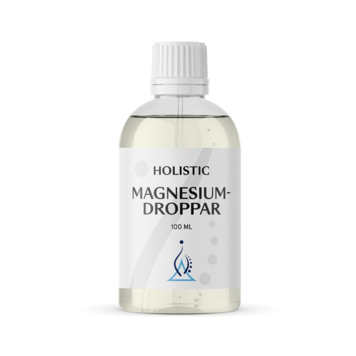 Holistic Magnesiumdroppar 100ml i gruppen Kosttillskott / Mineraler / Magnesium hos Rawfoodshop Scandinavia AB (40040)