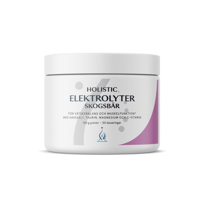 Elektrolyter Skogsbär 140g i gruppen Kosttillskott / Övriga kosttillskott / Specialtillskott hos Rawfoodshop Scandinavia AB (40205)