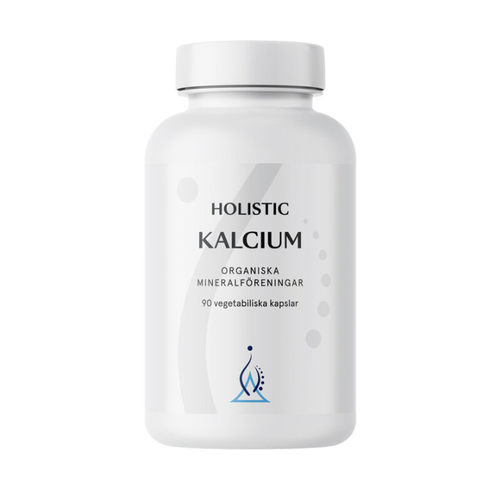 Holistic Kalcium 90kaps i gruppen Kosttillskott / Mineraler / Övriga Mineraler hos Rawfoodshop Scandinavia AB (4060)