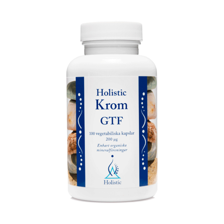 Holistic Krom GTF 100kaps i gruppen Kosttillskott / Örter & Växter hos Rawfoodshop Scandinavia AB (4076)