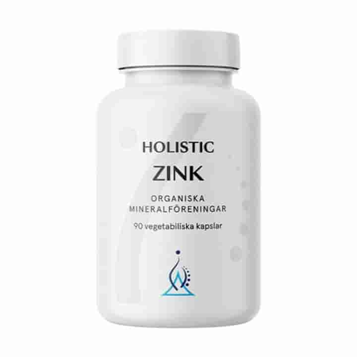 Holistic Zink 90kaps i gruppen Kosttillskott / Mineraler / Zink hos Rawfoodshop Scandinavia AB (4080)