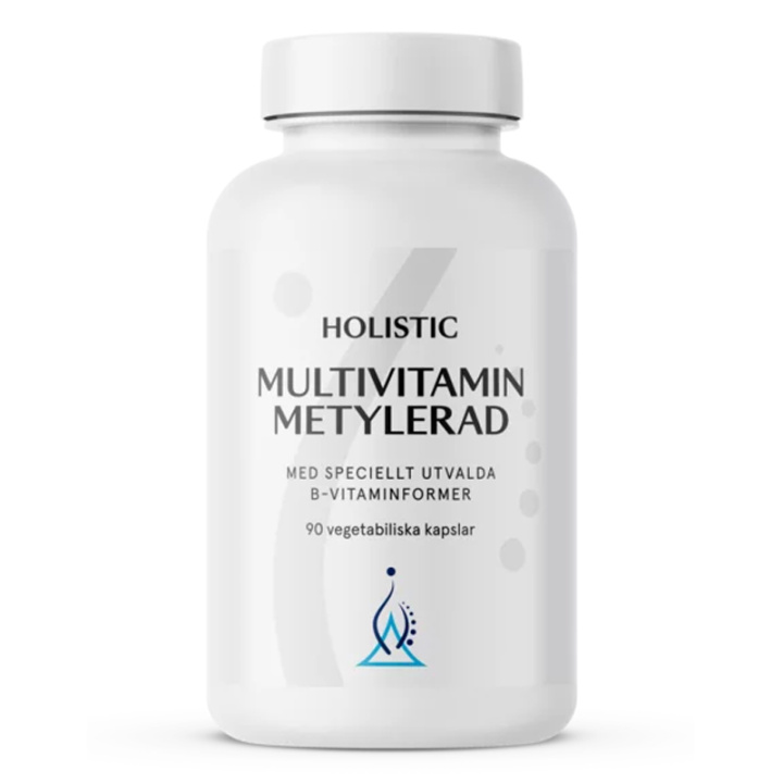 Holistic MultiVitamin Metylerad 90 kaps i gruppen Kosttillskott / Vitaminer / Multivitaminer hos Rawfoodshop Scandinavia AB (4120)