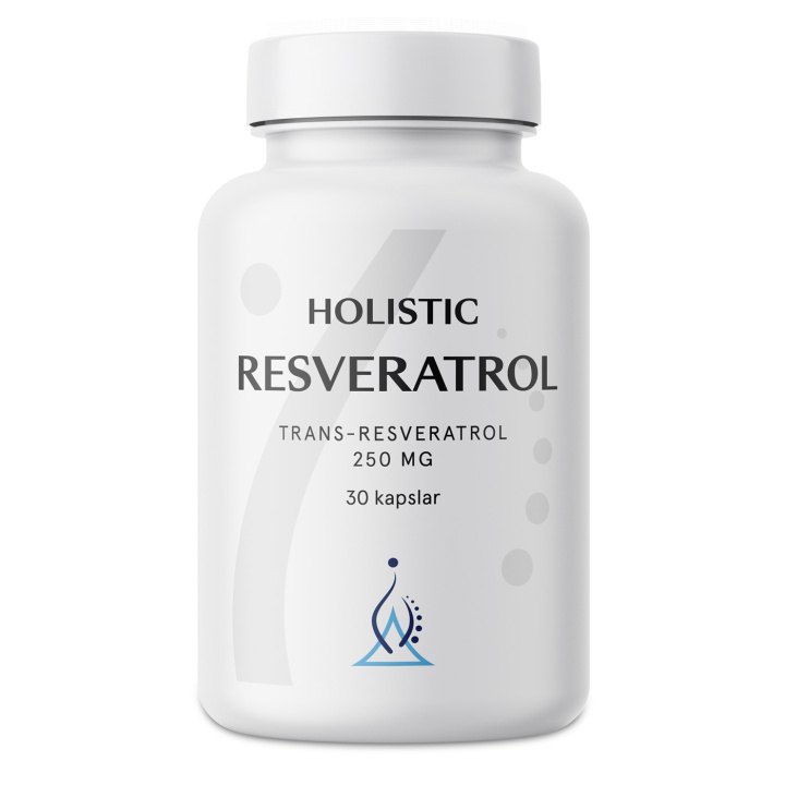 Holistic Resveratrol 30kaps i gruppen Kosttillskott / Örter & Växter hos Rawfoodshop Scandinavia AB (41392)