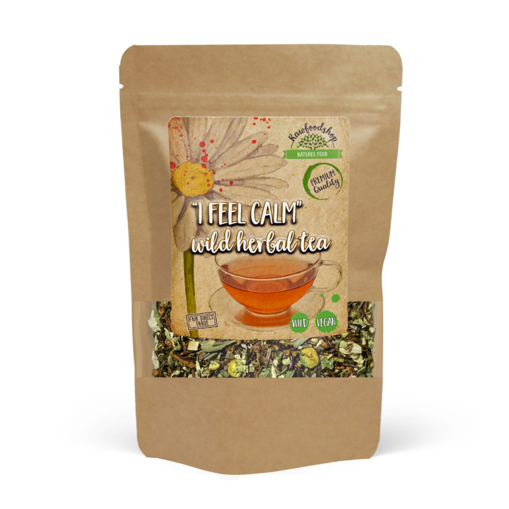 I Feel Calm Vild Örtte 100g i gruppen Råvaror & Dryck / Drycker / Teer hos Rawfoodshop Scandinavia AB (43335)