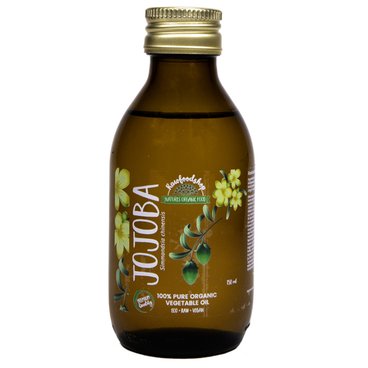 Jojobaolja EKO 150ml i gruppen Hud & Kropp / Naturlig DIY / Vegetabiliska Oljor hos Rawfoodshop Scandinavia AB (5041232)