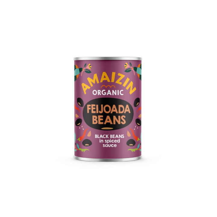 Feijoada Bönor EKO 400g i gruppen Råvaror & Dryck / Skafferiet / Baljväxter / Bönor hos Rawfoodshop Scandinavia AB (53192)