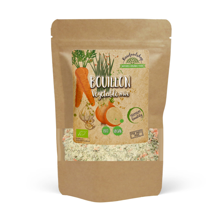 Grönsaksbuljong Socker- & Jästfri EKO 220g i gruppen Råvaror & Dryck / Skafferiet / Buljong & Miso hos Rawfoodshop Scandinavia AB (6008522)