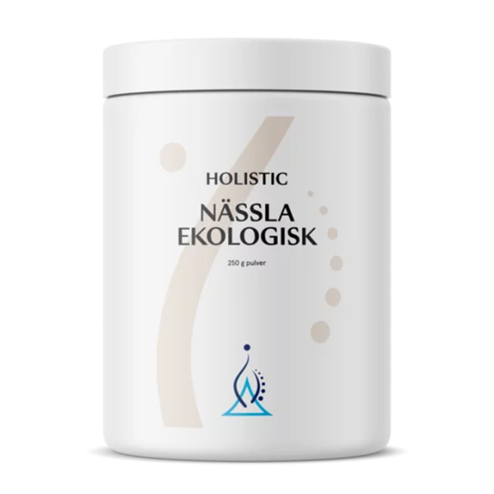 Holistic Nässla EKO 250g i gruppen Råvaror & Dryck / Hälsokost / Gröna pulver hos Rawfoodshop Scandinavia AB (66020)