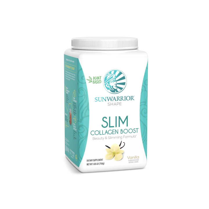 Sunwarrior Shape Slim Collagen Boost Vanilla 750g i gruppen Kosttillskott / Proteiner & Aminosyror / Kollagentillskott hos Rawfoodshop Scandinavia AB (78373)