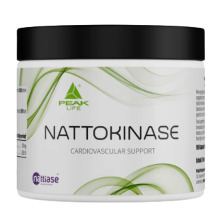 Nattokinase Enzymformula 90 kapslar i gruppen Kosttillskott / Användningsområde / Hjärta & Kärl hos Rawfoodshop Scandinavia AB (78538)