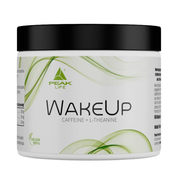 WakeUp Energi & Fokus 60 kapslar i gruppen Kosttillskott / Användningsområde / Lust & Energi hos Rawfoodshop Scandinavia AB (78539)
