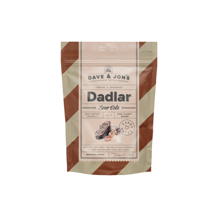 Dadlar Sour Cola 125g i gruppen Råvaror & Dryck / Frukt & Bär / Dadlar hos Rawfoodshop Scandinavia AB (800013544)