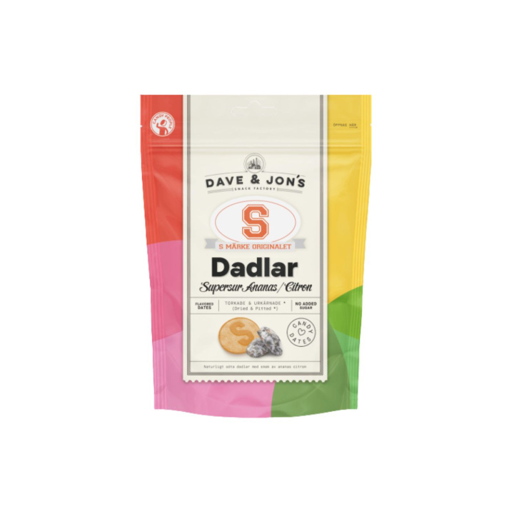 Dadlar S-märke Supersur 125g i gruppen Råvaror & Dryck / Frukt & Bär / Dadlar hos Rawfoodshop Scandinavia AB (800016592)