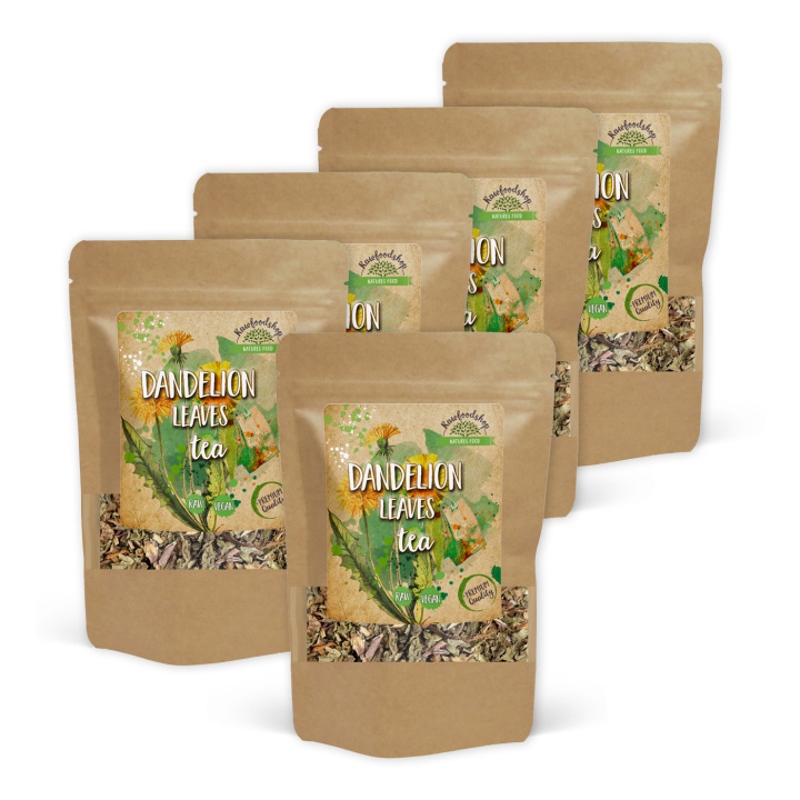 Maskrosblad Te 125g x 5 paket i gruppen Råvaror & Dryck / Drycker / Teer hos Rawfoodshop Scandinavia AB (82430125-SET5)