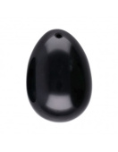 Yoni ägg Obsidian med hål1st