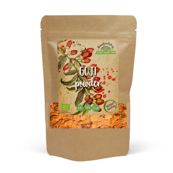 Gojibärpulver EKO 250g i gruppen Råvaror & Dryck / Frukt & Bär / Gojibär hos Rawfoodshop Scandinavia AB (AB037)