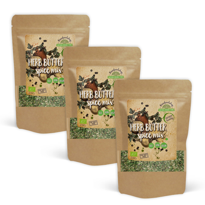 Kryddsmörskrydda EKO 50g x 3 paket i gruppen Råvaror & Dryck / Skafferiet / Kryddor & Salt hos Rawfoodshop Scandinavia AB (AB056-SET3)