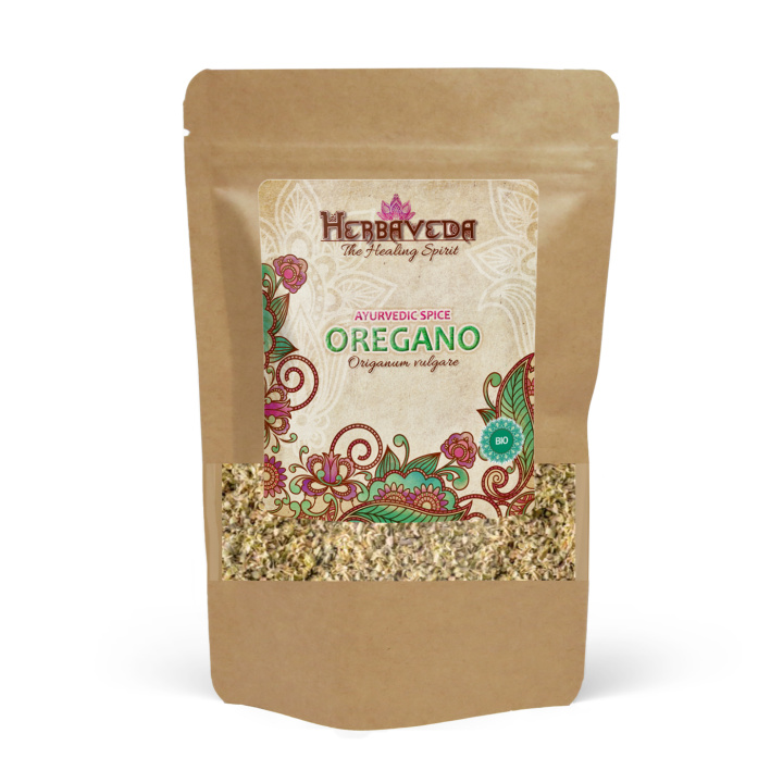 Oregano EKO 100g i gruppen Råvaror & Dryck / Skafferiet / Kryddor & Salt hos Rawfoodshop Scandinavia AB (AB0591)