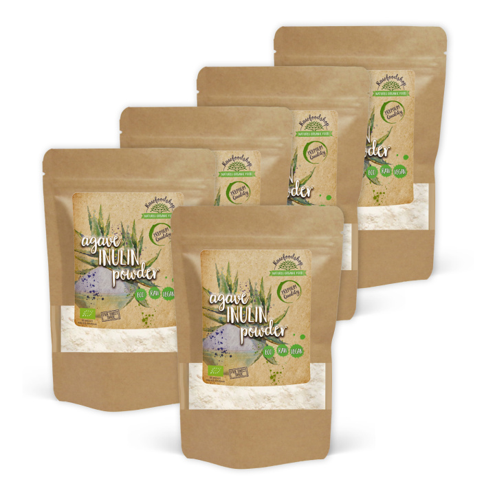 Agave Inulin EKO 250g x 5 paket i gruppen Råvaror & Dryck / Bakning / Sötning hos Rawfoodshop Scandinavia AB (AGI10-250-SET5)