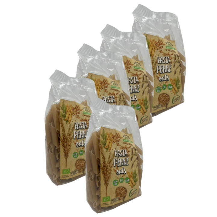 Pasta Havre Penne EKO 1kg x 5 paket i gruppen Råvaror & Dryck / Skafferiet / Pasta & Nudlar hos Rawfoodshop Scandinavia AB (AVBPEN1KG6PZ-SET5)