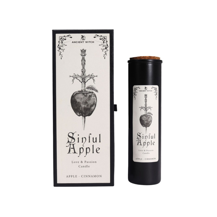 Ljus Purification - Sinful Apple i gruppen Hem & Själ / Stämning & doft / Doftljus hos Rawfoodshop Scandinavia AB (AWTPC-03)