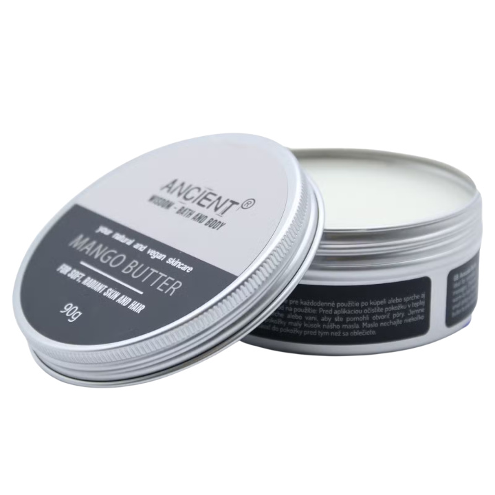 Body Butter Pure Mango Butter 90g i gruppen Hud & Kropp / Kropp / Body lotion & olja hos Rawfoodshop Scandinavia AB (BB-04)
