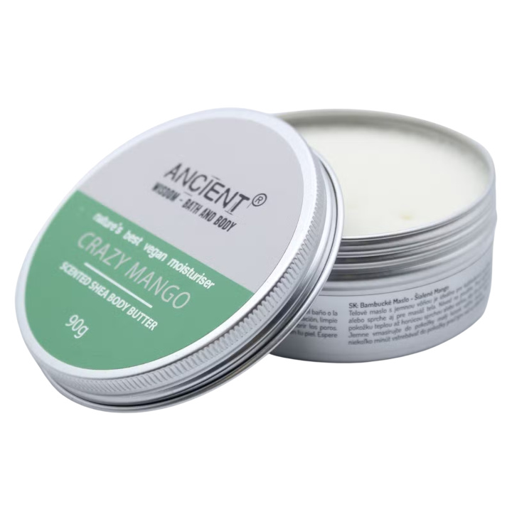 Body Butter Mango 90g i gruppen Hud & Kropp / Kropp / Body lotion & olja hos Rawfoodshop Scandinavia AB (BBFO-02)