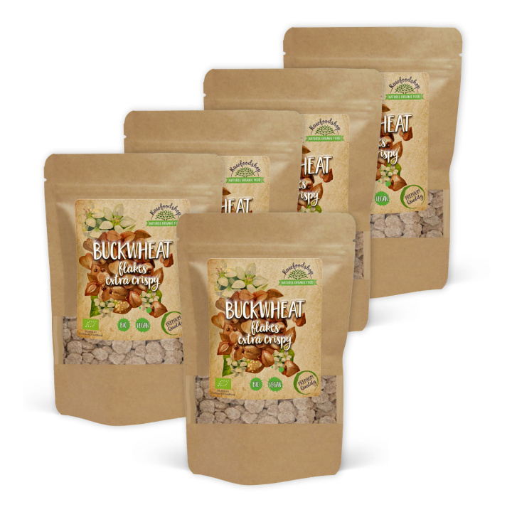 Boveteflakes Krispiga EKO 200g x 5 paket i gruppen Råvaror & Dryck / Bakning / Gryn, flingor & puffar hos Rawfoodshop Scandinavia AB (BFK20-SET5)