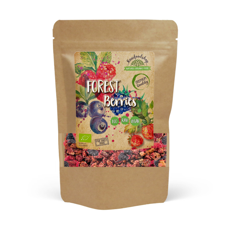 Skogsbär EKO 100g i gruppen Råvaror & Dryck / Frukt & Bär / Övriga Frukt & Bär hos Rawfoodshop Scandinavia AB (BIOFRUI011001)